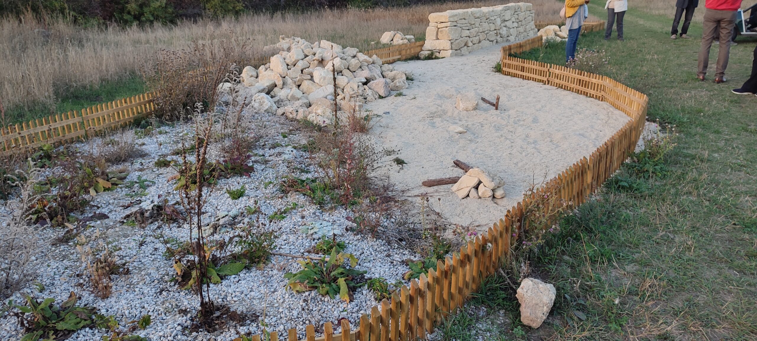 Sand für Bodenbienen Tattendorf